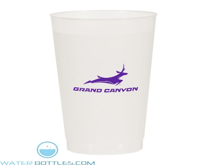 Custom 16 oz. Frosted Plastic Stadium Cup - Design Plastic Cups