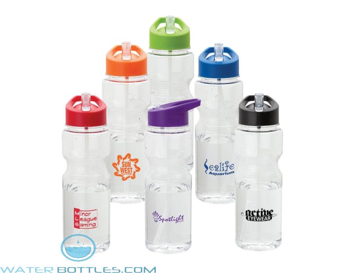 Flip Top Sports Bottles, 24 oz, Custom Water bottles, Sports Bottles, Custom Bike Waterbottle, Plastic Bottles, Custom Sports Bottles