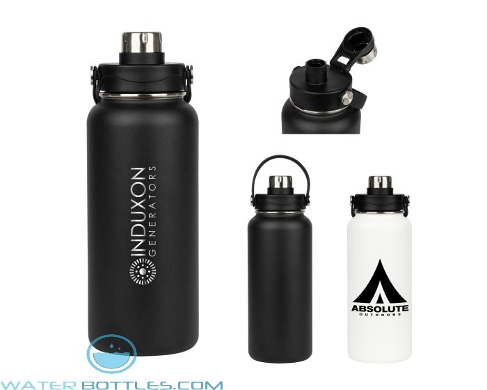 Insulated thermo steel water bottle