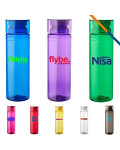 Custom Plastic Water Bottles Are BPA Free Reusable Promotional